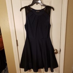 Express Navy Blue Dress